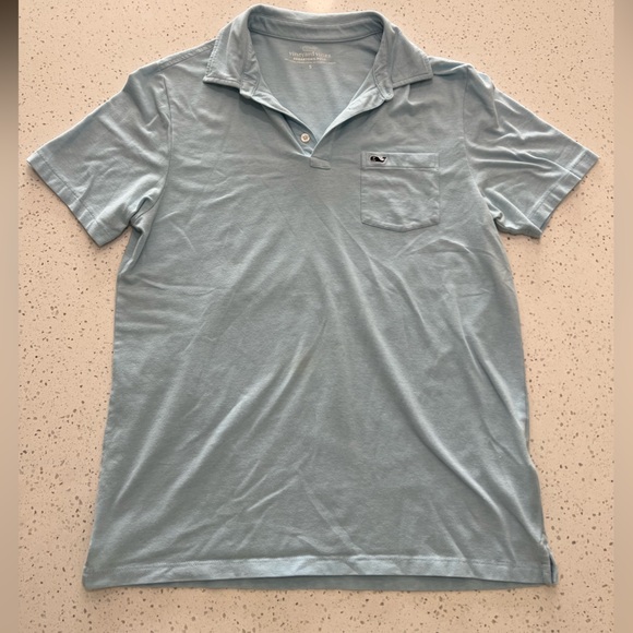 Vineyard Vines Men’s Edgartown Polo in blue - Picture 1 of 6